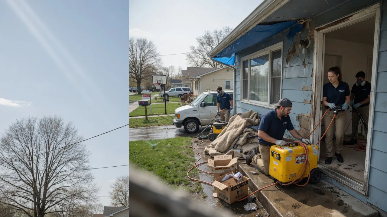 Basement Flood Cleanup in Bennington, NE near me